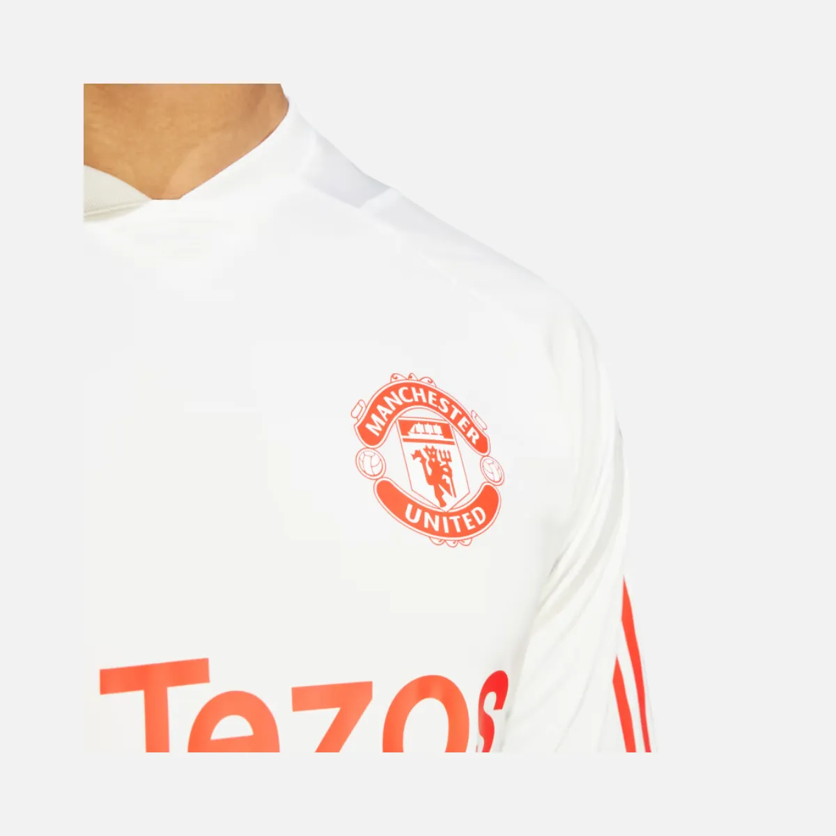 Adidas Manchester United Tiro 23 Men's Training Jersey -Core White