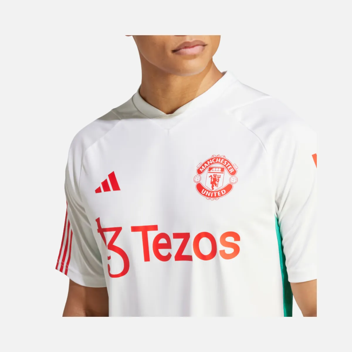 Adidas Manchester United Tiro 23 Men's Training Jersey -Core White
