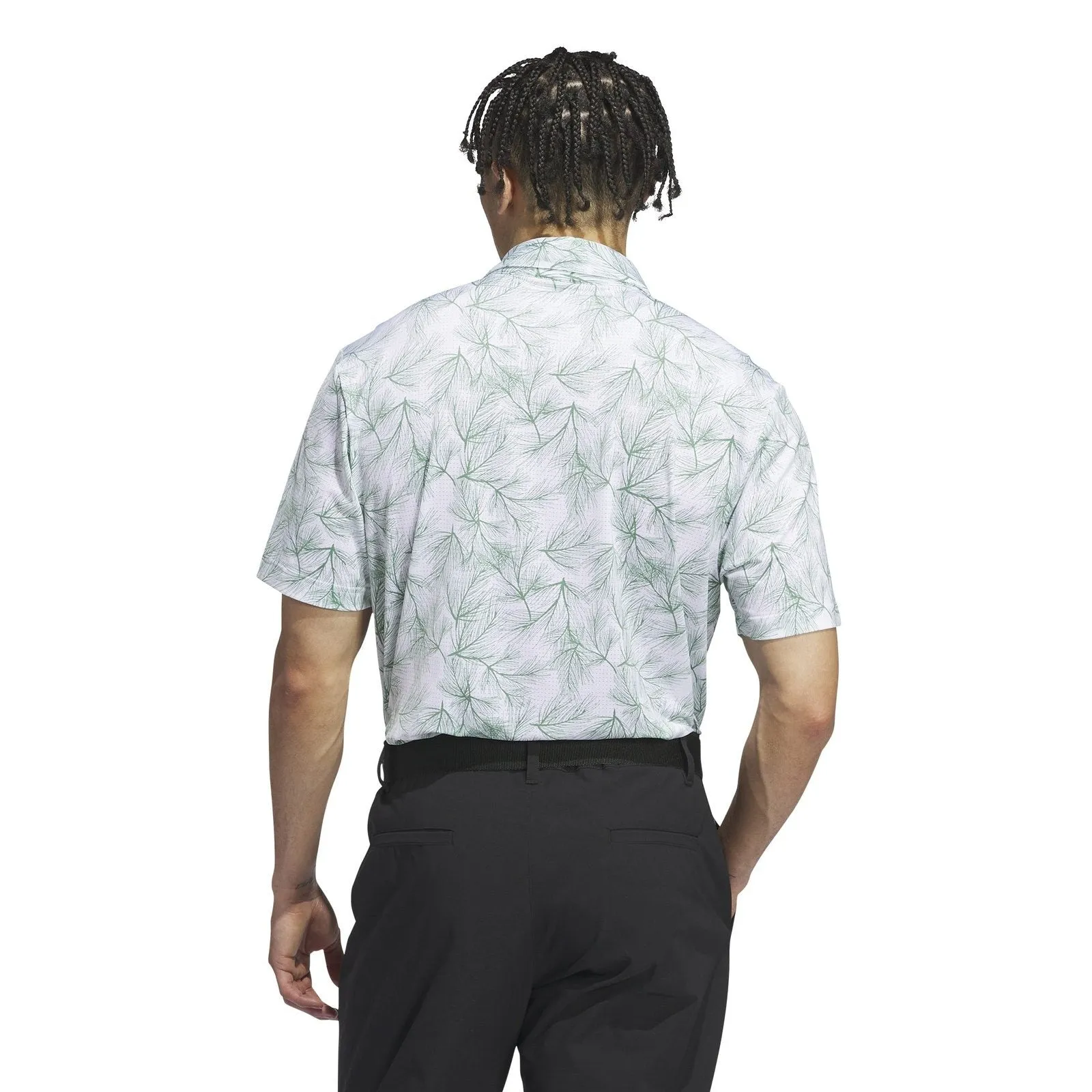 adidas Ultimate365 Mesh Print Golf Polo Shirt IT0157