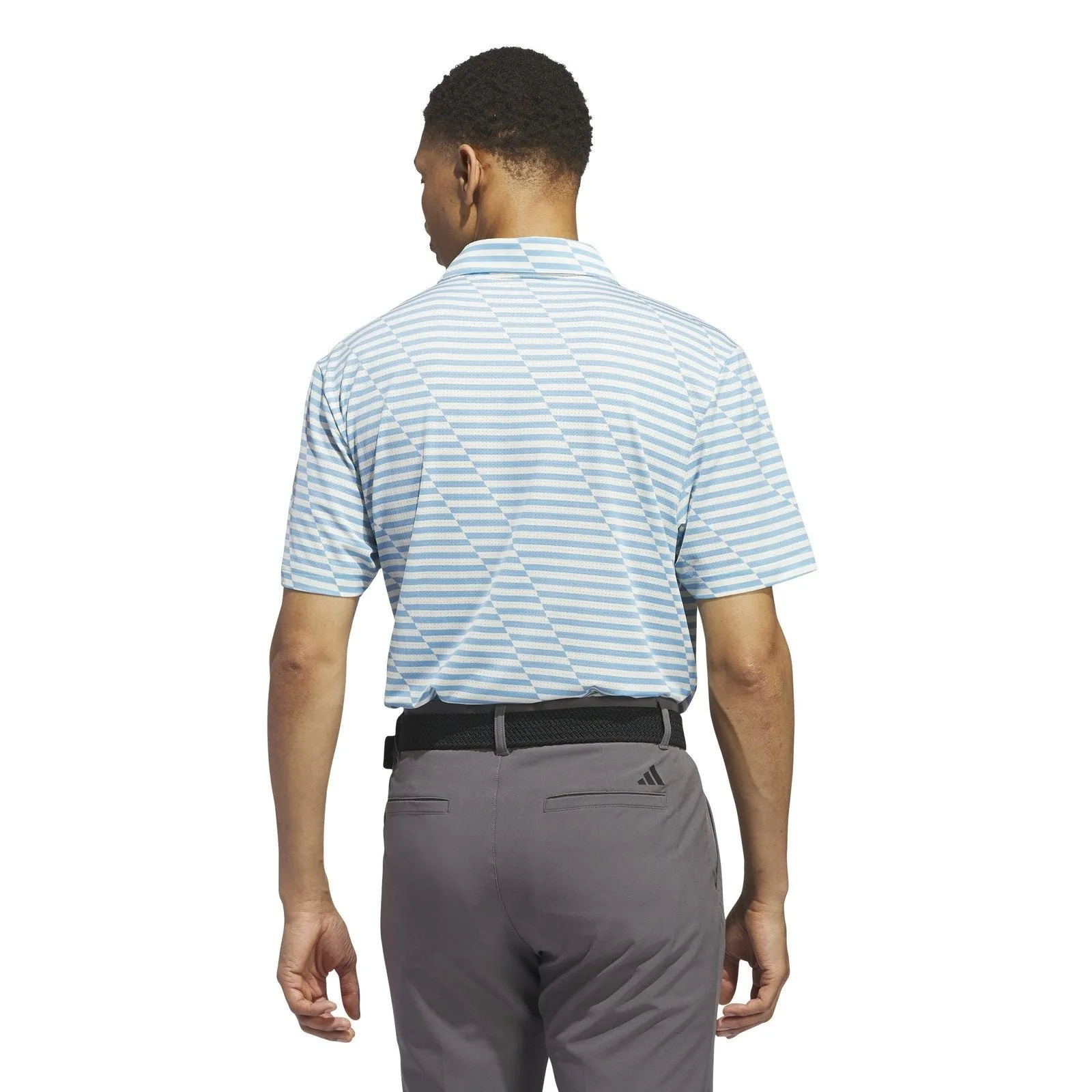 adidas Ultimate365 Mesh Print Golf Polo Shirt IU4394