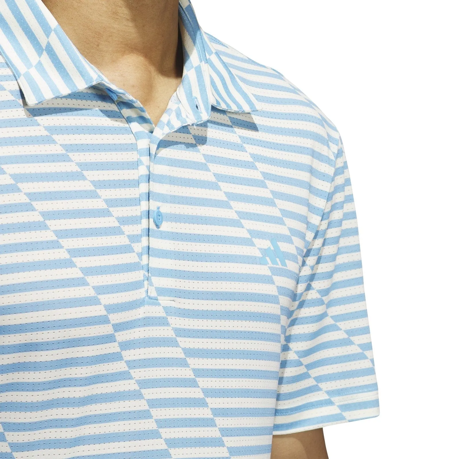 adidas Ultimate365 Mesh Print Golf Polo Shirt IU4394