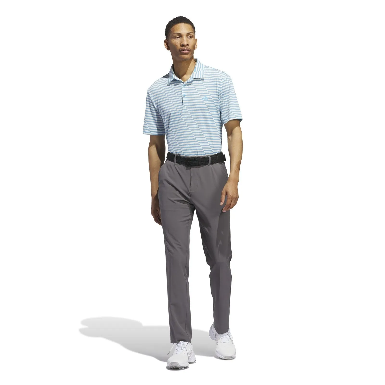 adidas Ultimate365 Mesh Print Golf Polo Shirt IU4394