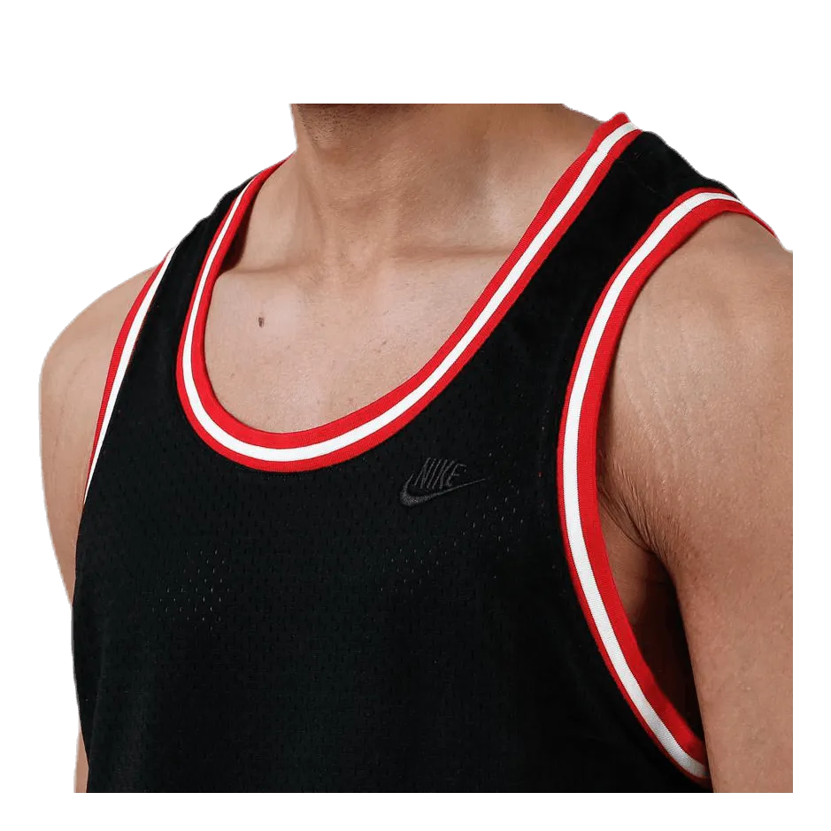 Air Mesh Tank White/Black