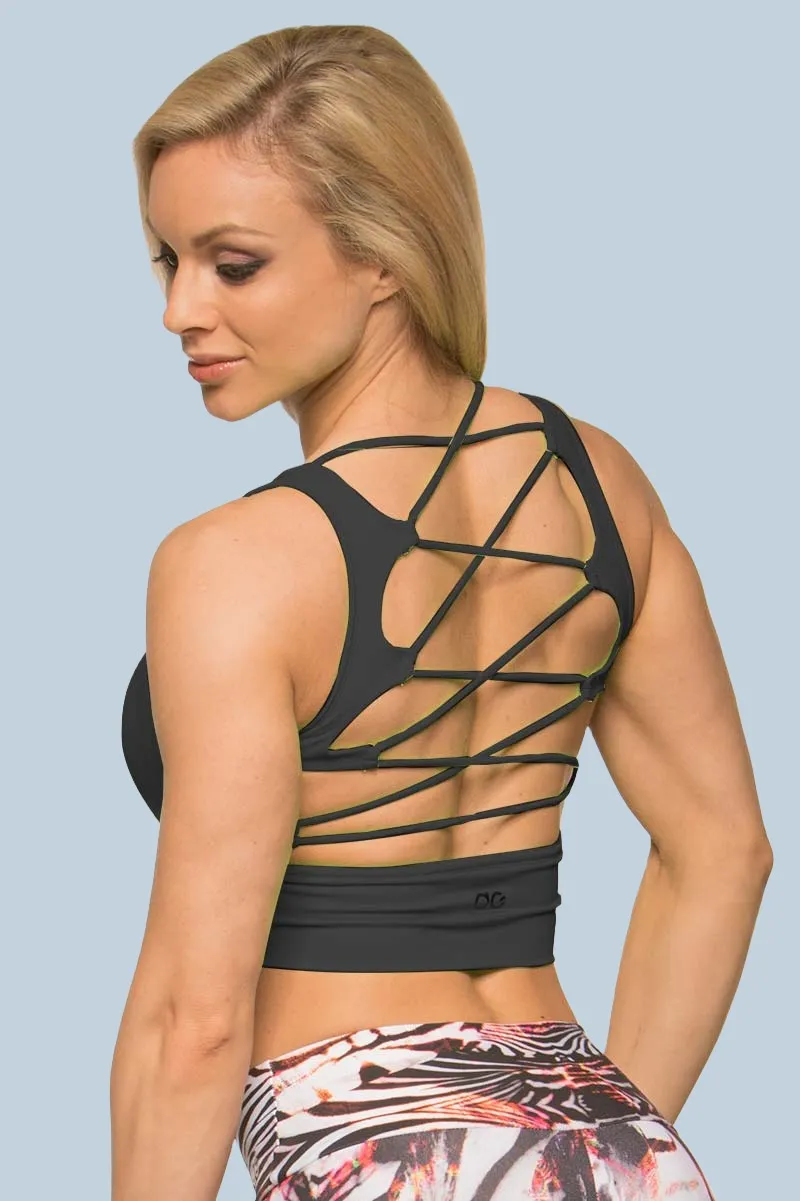 Alto Giro Mesh Strappy Top