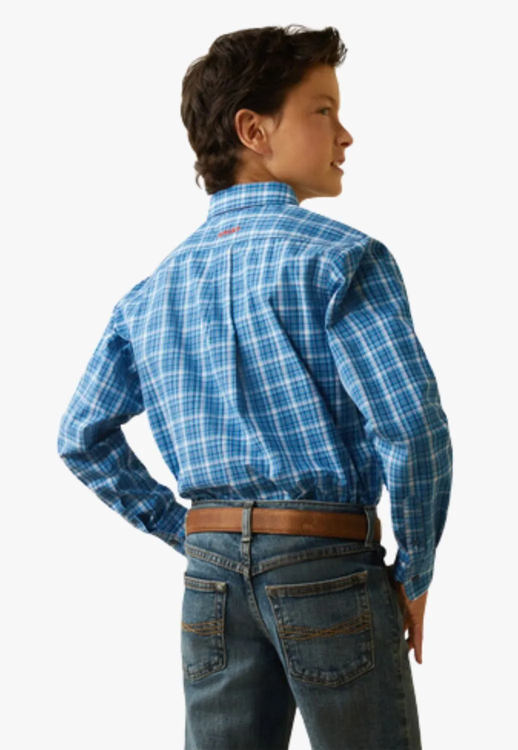 Ariat Boys Pro Series Leyton Classic Long Sleeve Shirt
