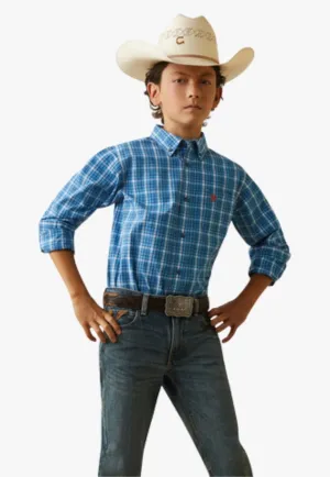 Ariat Boys Pro Series Leyton Classic Long Sleeve Shirt