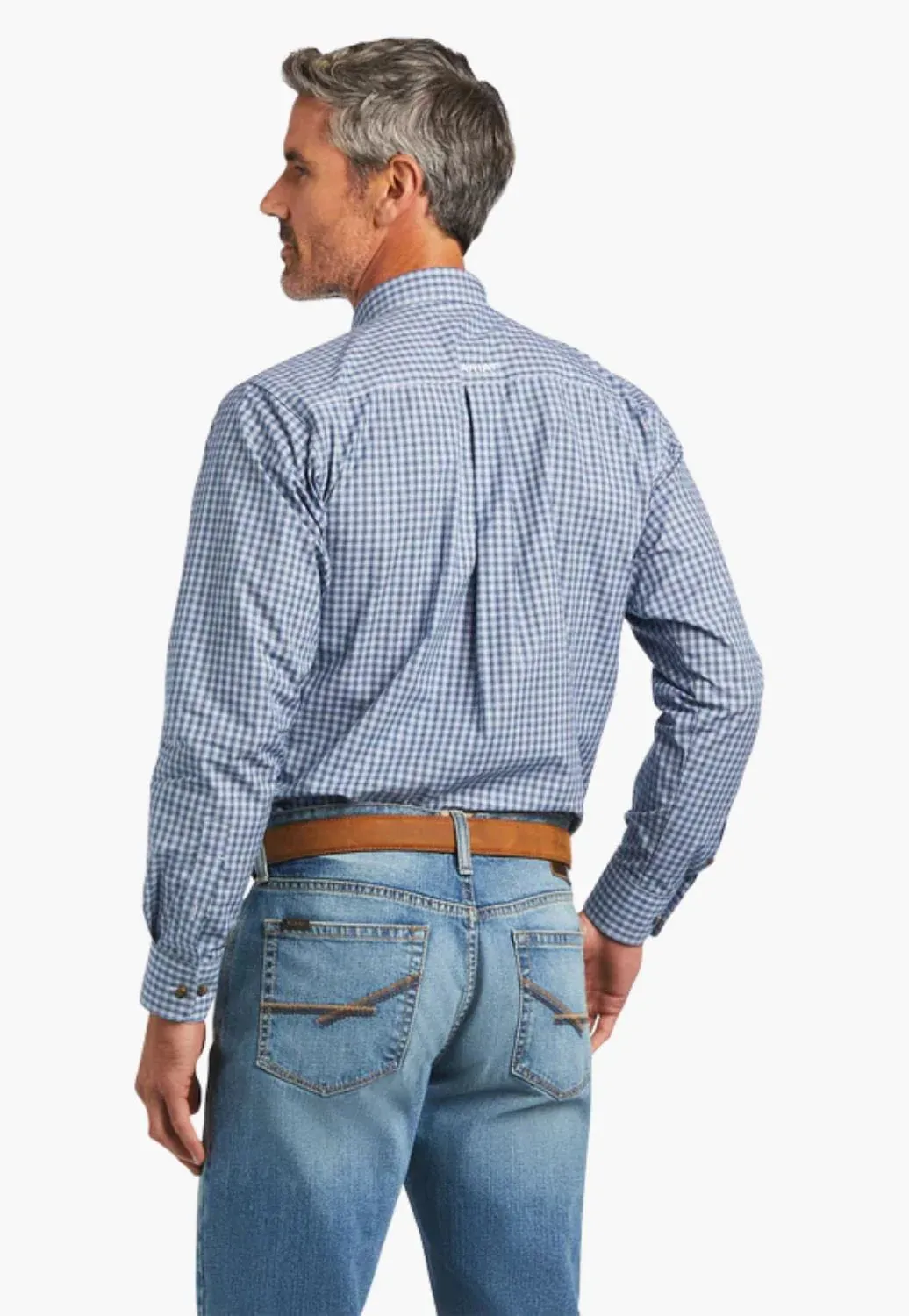 Ariat Mens Pro Series Faron Fitted Long Sleeve Shirt