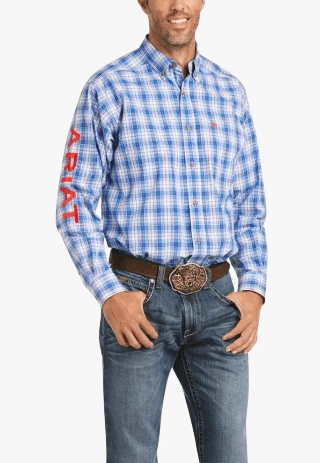 Ariat Mens Pro Team Blain Classic Long Sleeve Shirt