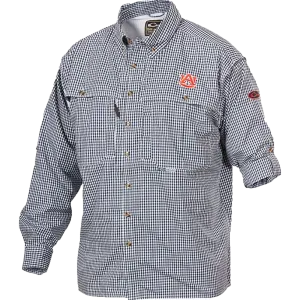 Auburn Plaid Wingshooter's Shirt Long Sleeve