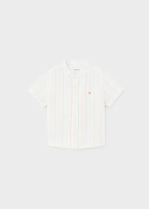 Boys S/S Striped Shirt
