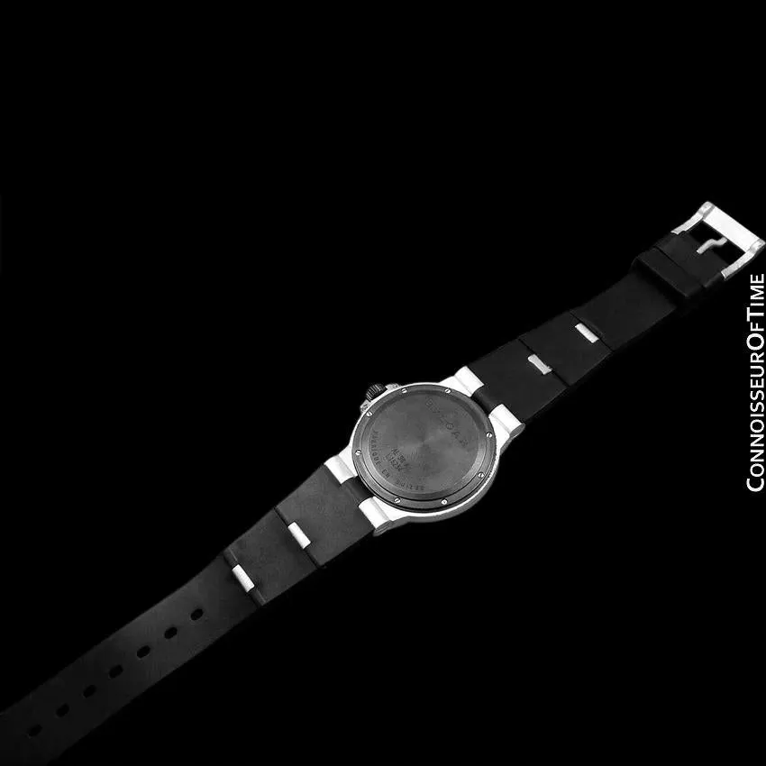 Bvlgari Bulgari Diagono Mens Automatic Watch, AL38A - Aluminum & Rubber