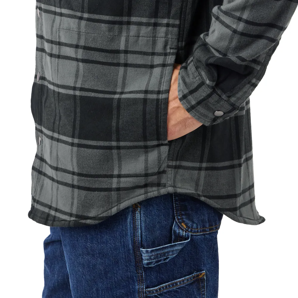 Carhartt Relaxed Fit Fleece lined hooded shirt-jac  (TJ5621)