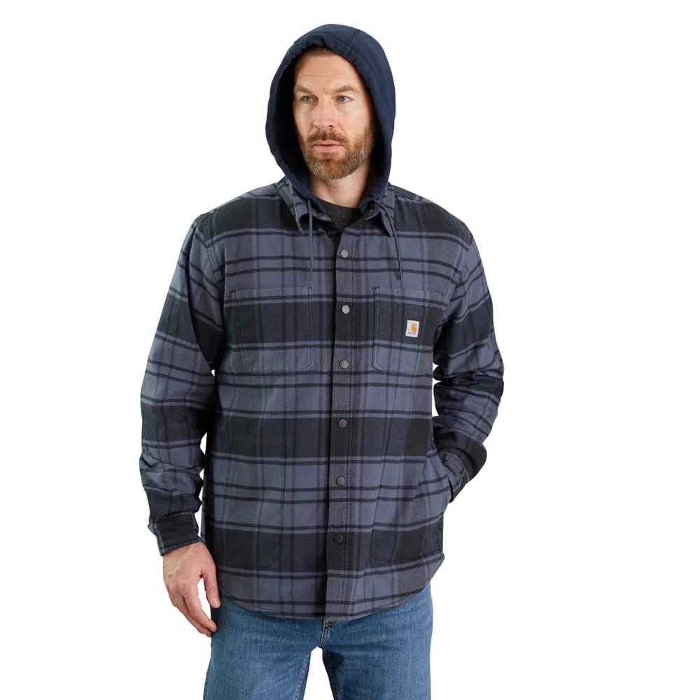 Carhartt Relaxed Fit Fleece lined hooded shirt-jac  (TJ5621)