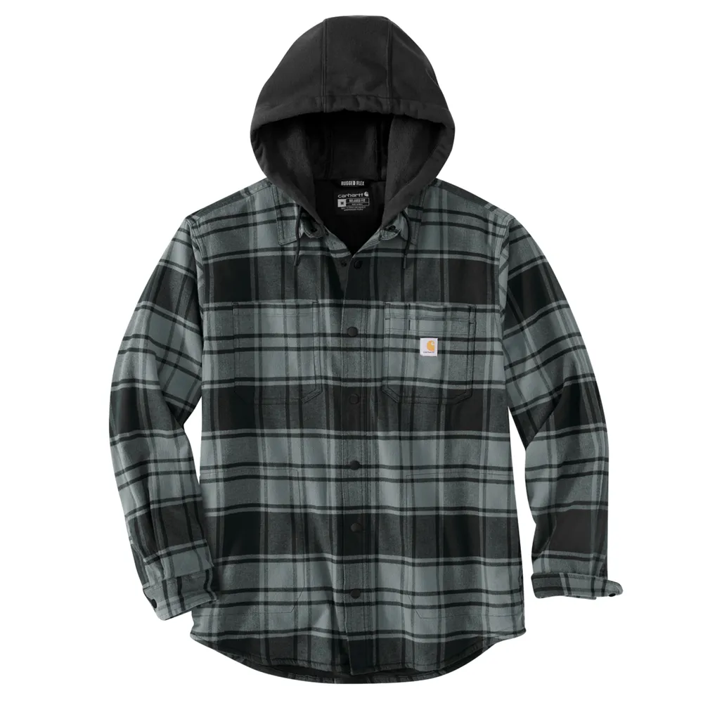 Carhartt Relaxed Fit Fleece lined hooded shirt-jac  (TJ5621)