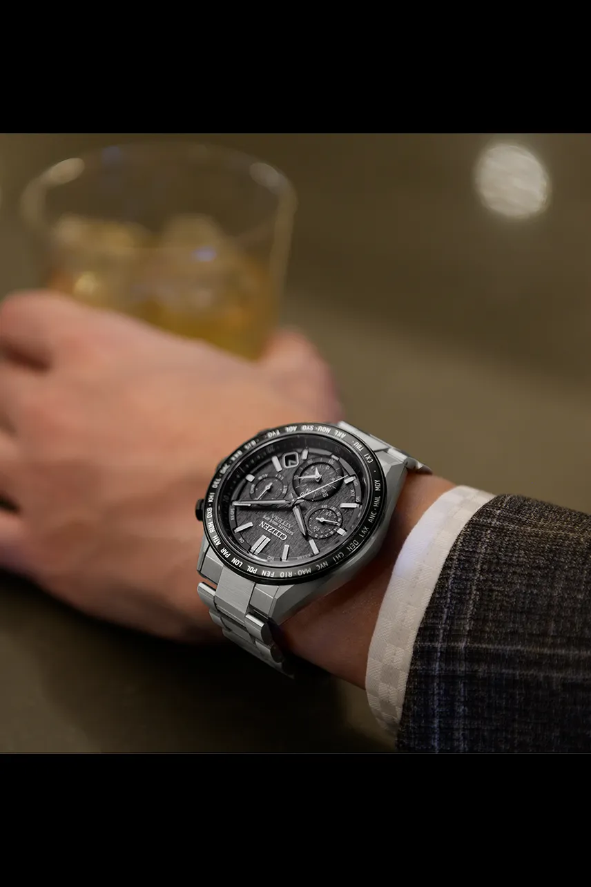 Citizen Attesa Satellite Eco-Drive Titanium Watch CC4058-67X