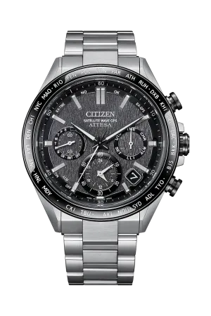 Citizen Attesa Satellite Eco-Drive Titanium Watch CC4058-67X