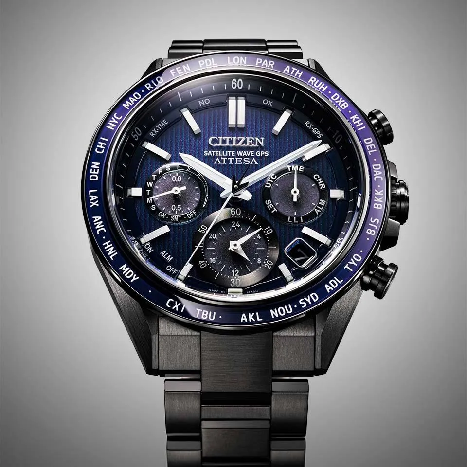 Citizen Attesa Satellite Wave Super Titanium Watch CC4059-64L