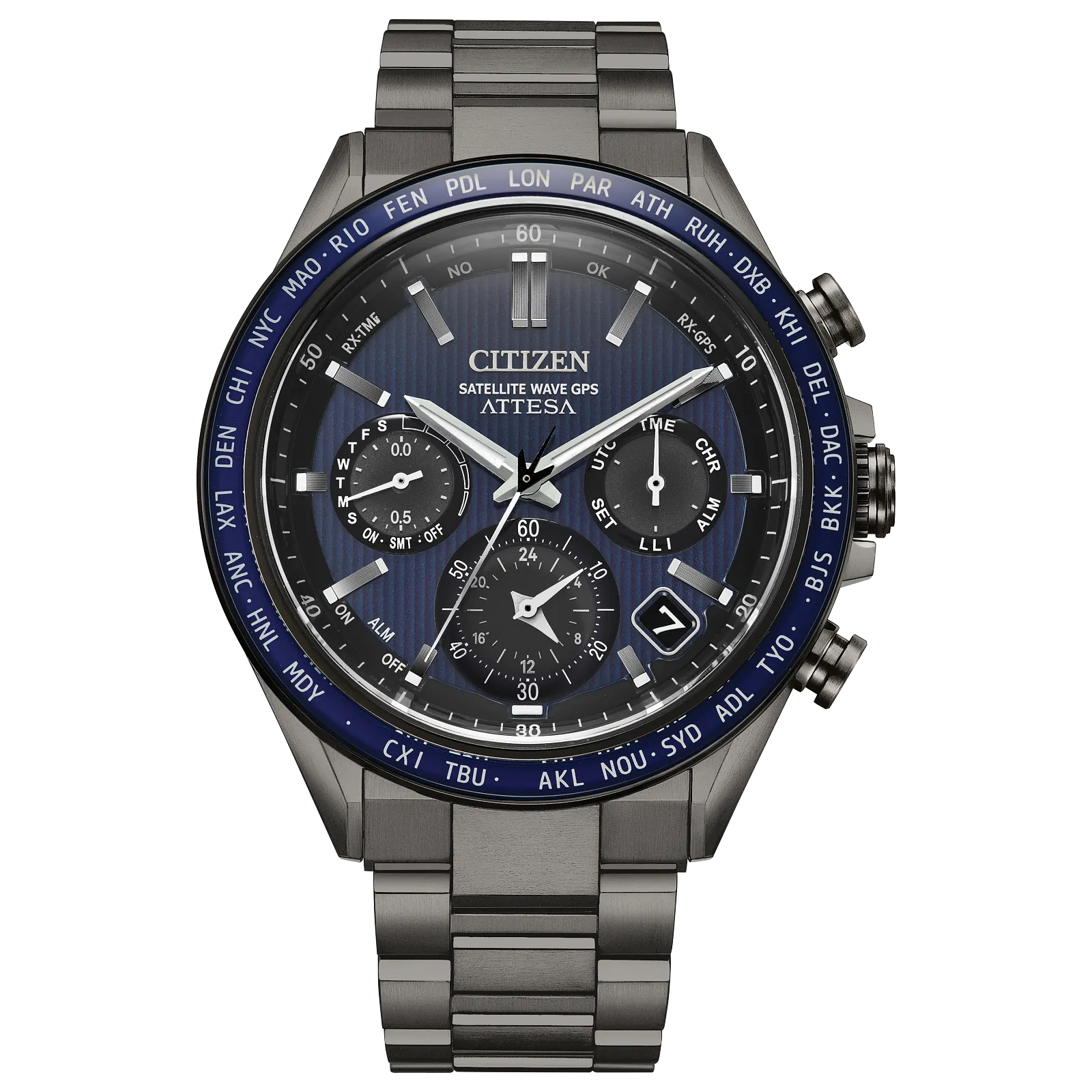 Citizen Attesa Satellite Wave Super Titanium Watch CC4059-64L