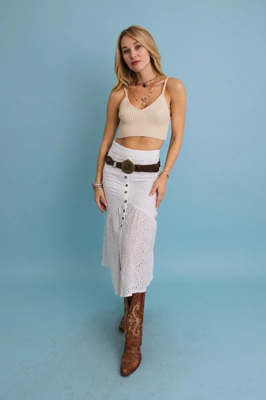 Concho Boho Medallion Belt