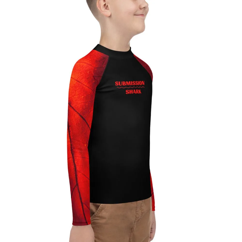 Crimson Passion ~ Youth Rash Guard *