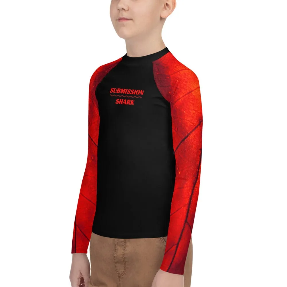 Crimson Passion ~ Youth Rash Guard *