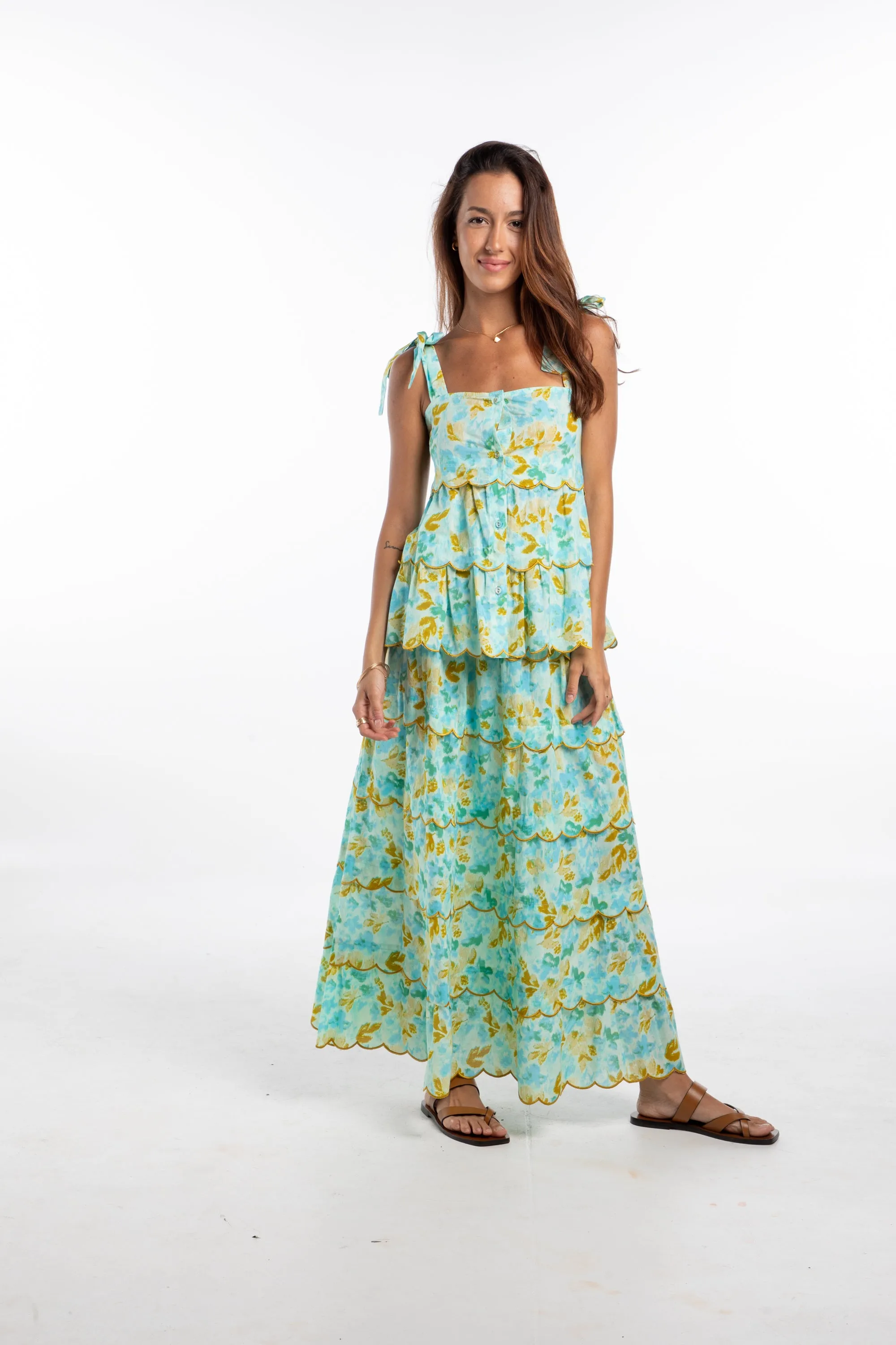 Erin Skirt. Spring Garden