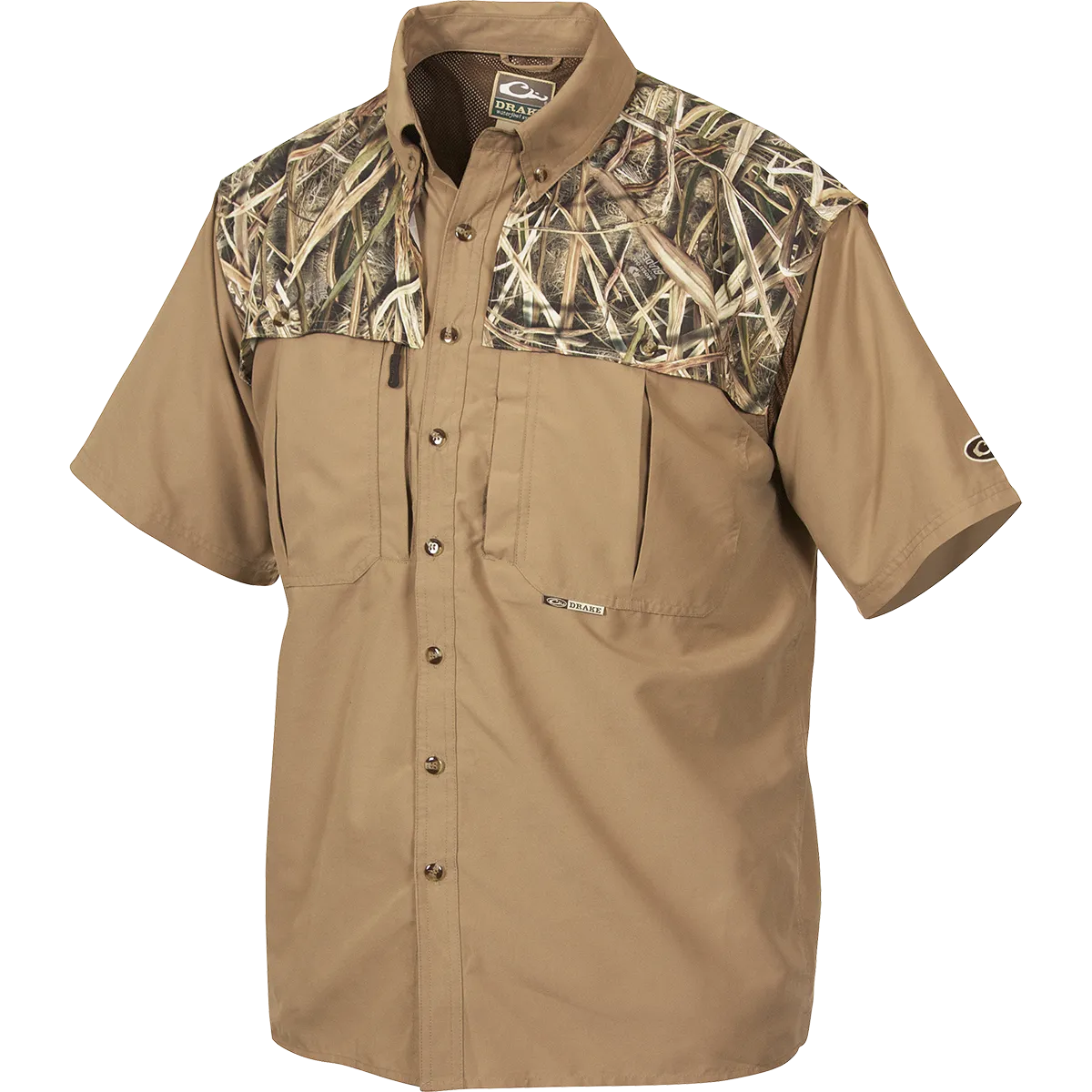 EST Camo Wingshooter's Short Sleeve Shirt - Realtree