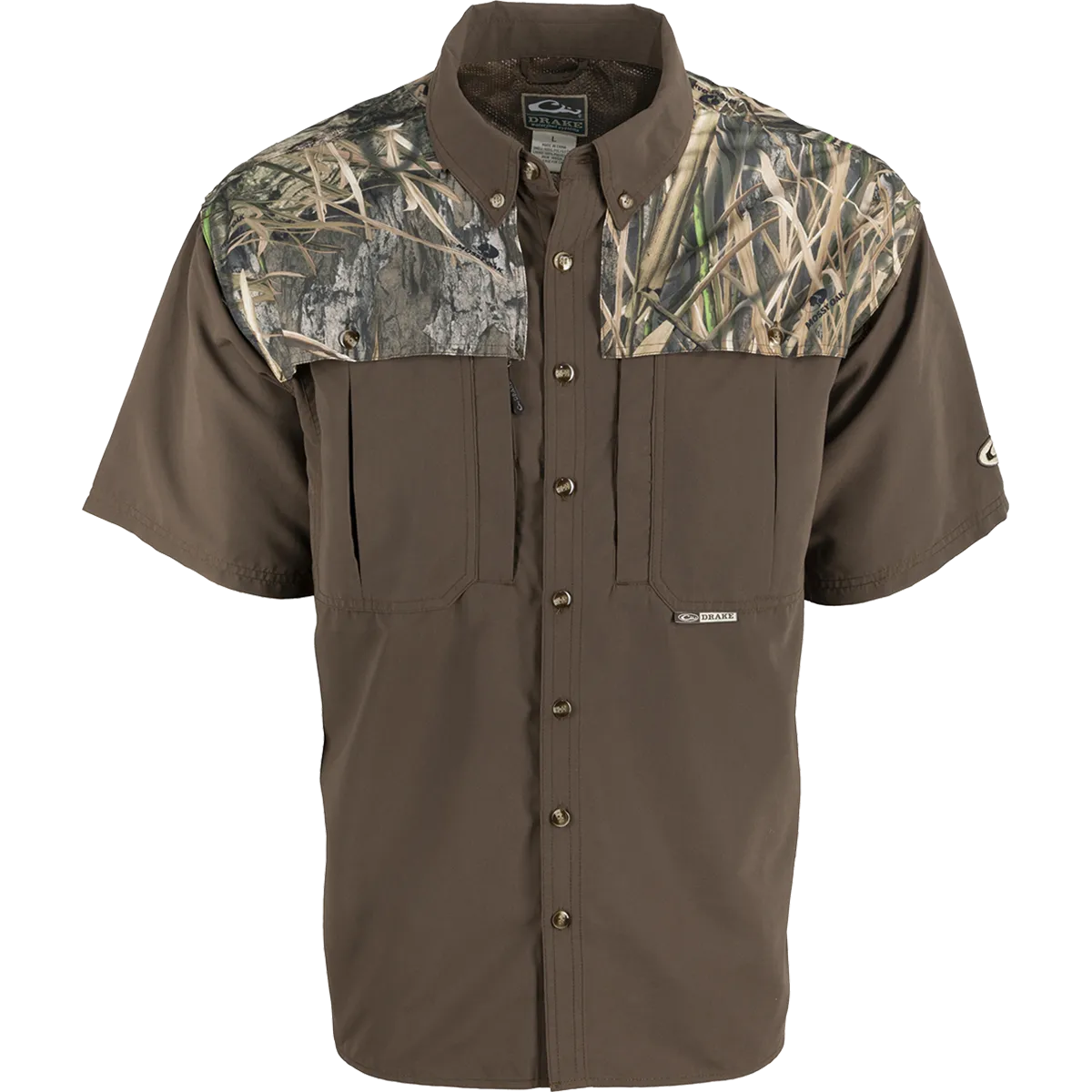 EST Camo Wingshooter's Short Sleeve Shirt - Realtree
