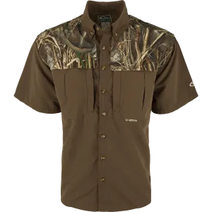 EST Camo Wingshooter's Short Sleeve Shirt - Realtree
