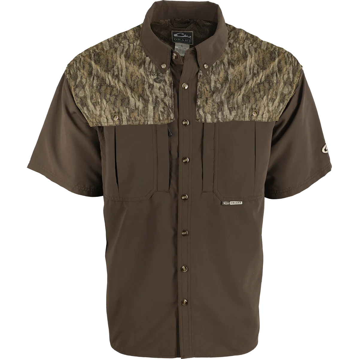 EST Camo Wingshooter's Short Sleeve Shirt - Realtree