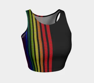 Fraunhofer Spectral Lines Athletic Crop Top