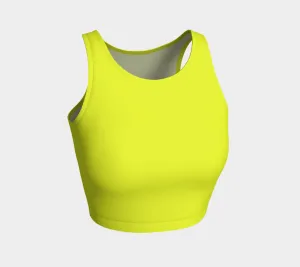 Granny Smith Apple Athletic Crop Top