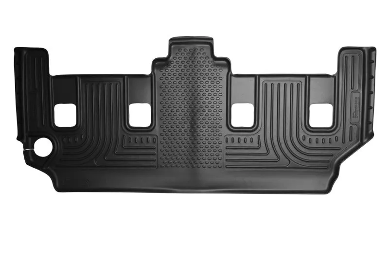 Husky Liners 3rd Seat Floor Liner Weatherbeater Plastic Black - Chrysler/Dodge Compact Van 2008-15