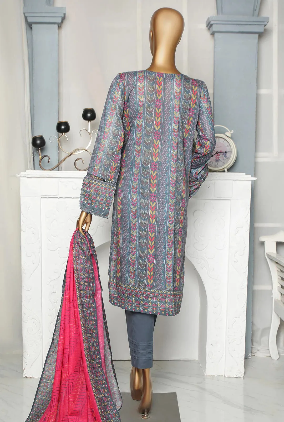 Hz Ready To Wear Printed Lawn Vol-02 Collection'2023-PSC-2338