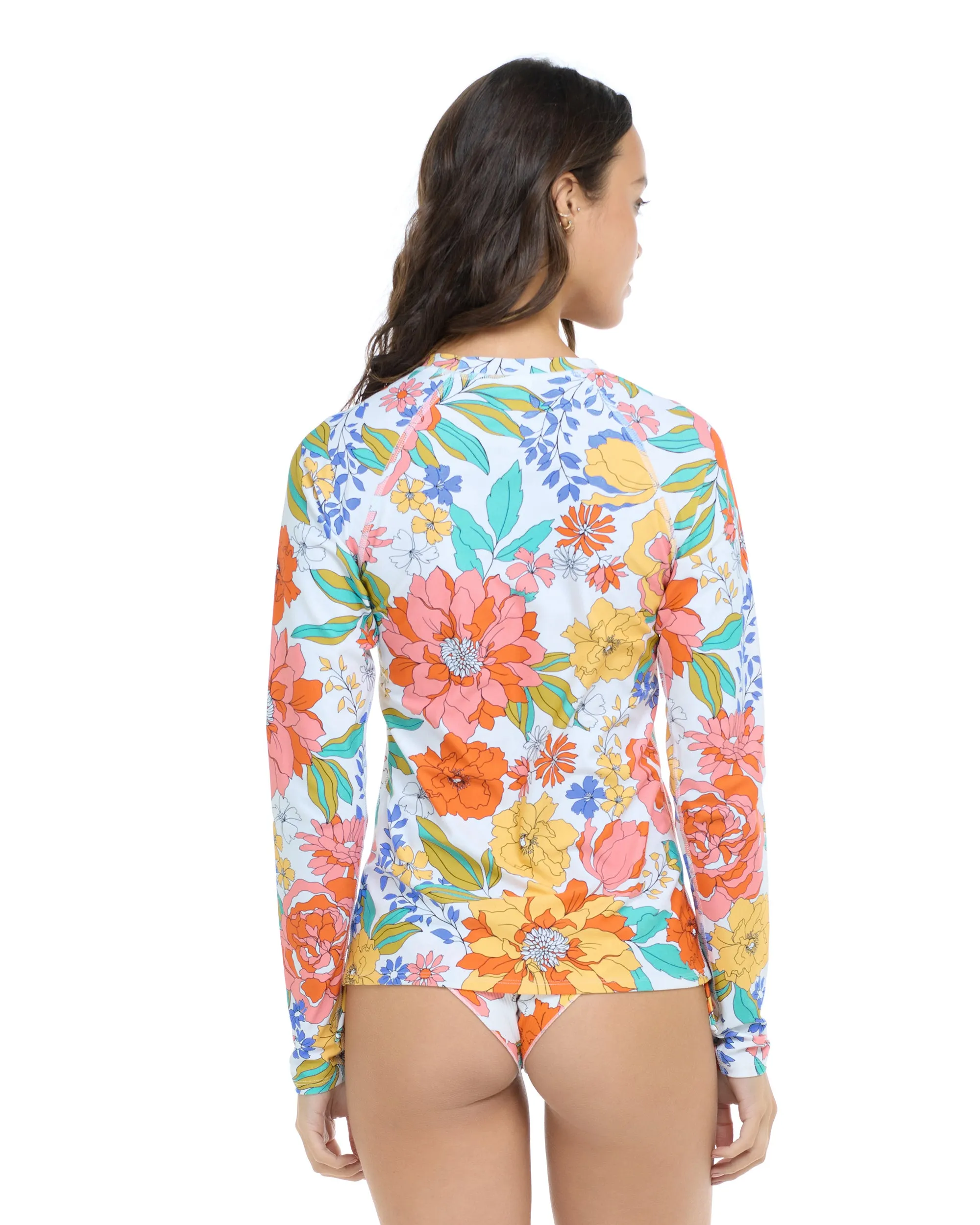 Imagine Sleek Long Sleeve Rashguard - Imagine / Snow