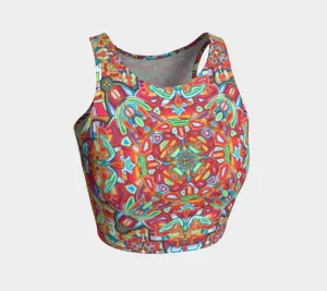 Infinity Mandala | Crop Top | Lachlan Wardlaw