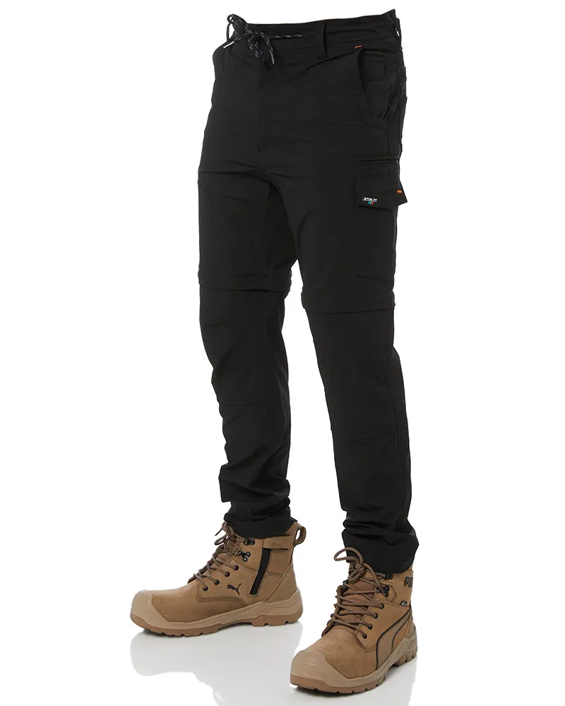 Jet-Lite Utility Zip Off Pant - Black