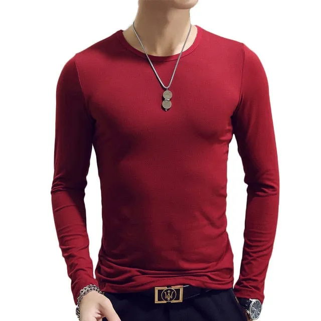 Long Sleeve V-Neck T-Shirt