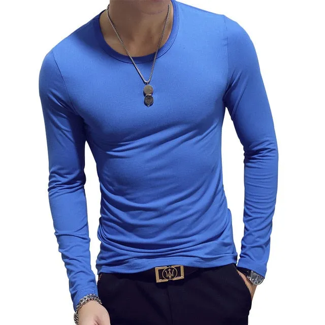 Long Sleeve V-Neck T-Shirt