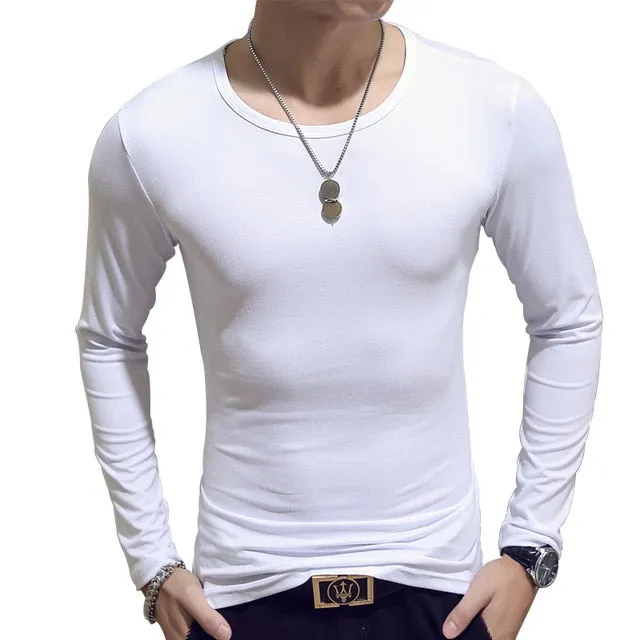 Long Sleeve V-Neck T-Shirt