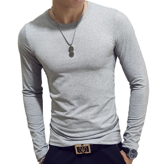 Long Sleeve V-Neck T-Shirt