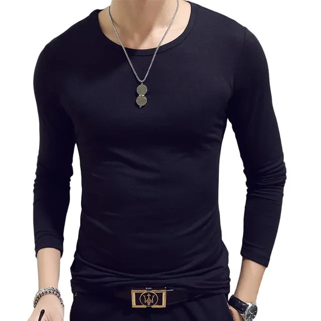 Long Sleeve V-Neck T-Shirt