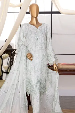 Majestic By HZ Stitched 3 Piece Festive Formals Emb Silk Collection'2024-RTE-07
