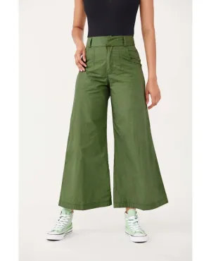 Menorca Cropped Solid Pant