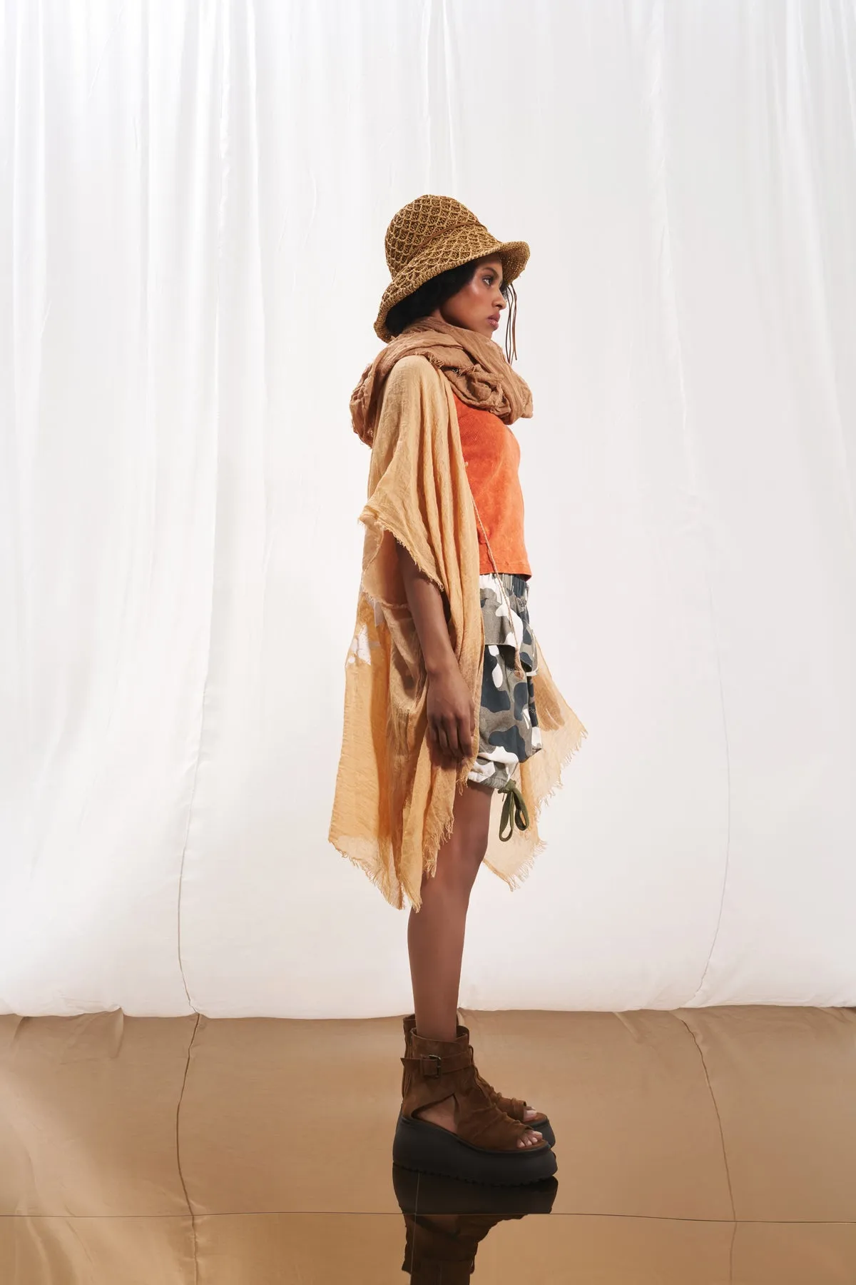 Mink Tulle Pareo Paro