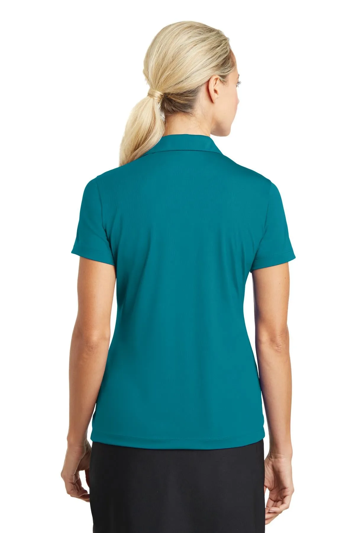 Nike Ladies Dri-FIT Vertical Mesh Polo. 637165