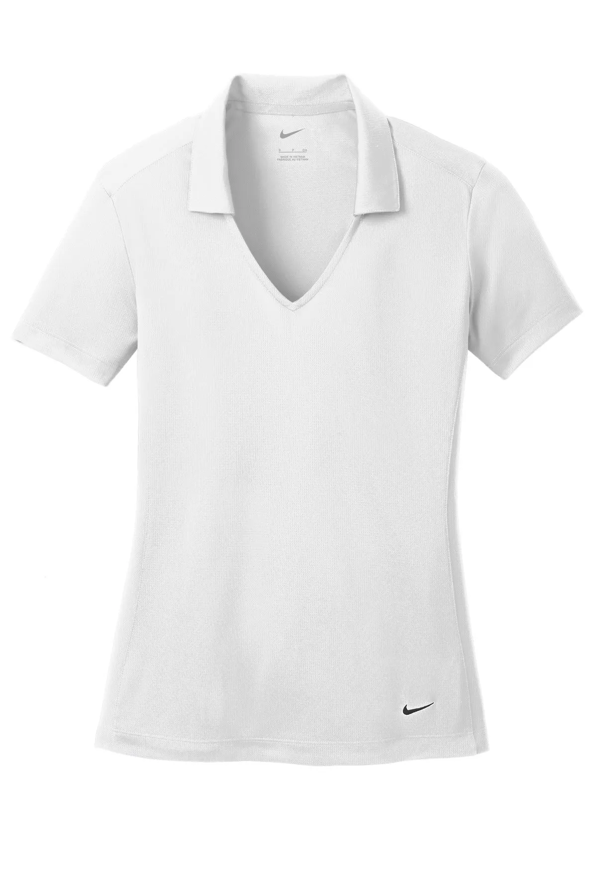Nike Ladies Dri-FIT Vertical Mesh Polo. 637165
