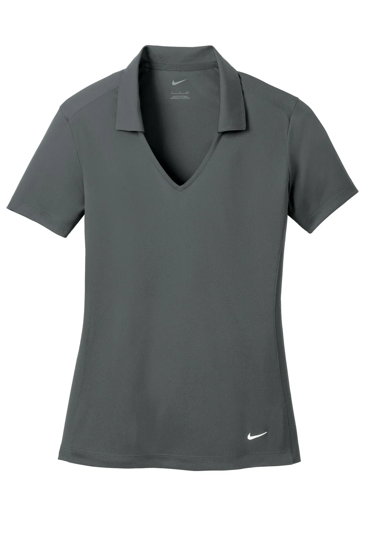 Nike Ladies Dri-FIT Vertical Mesh Polo. 637165