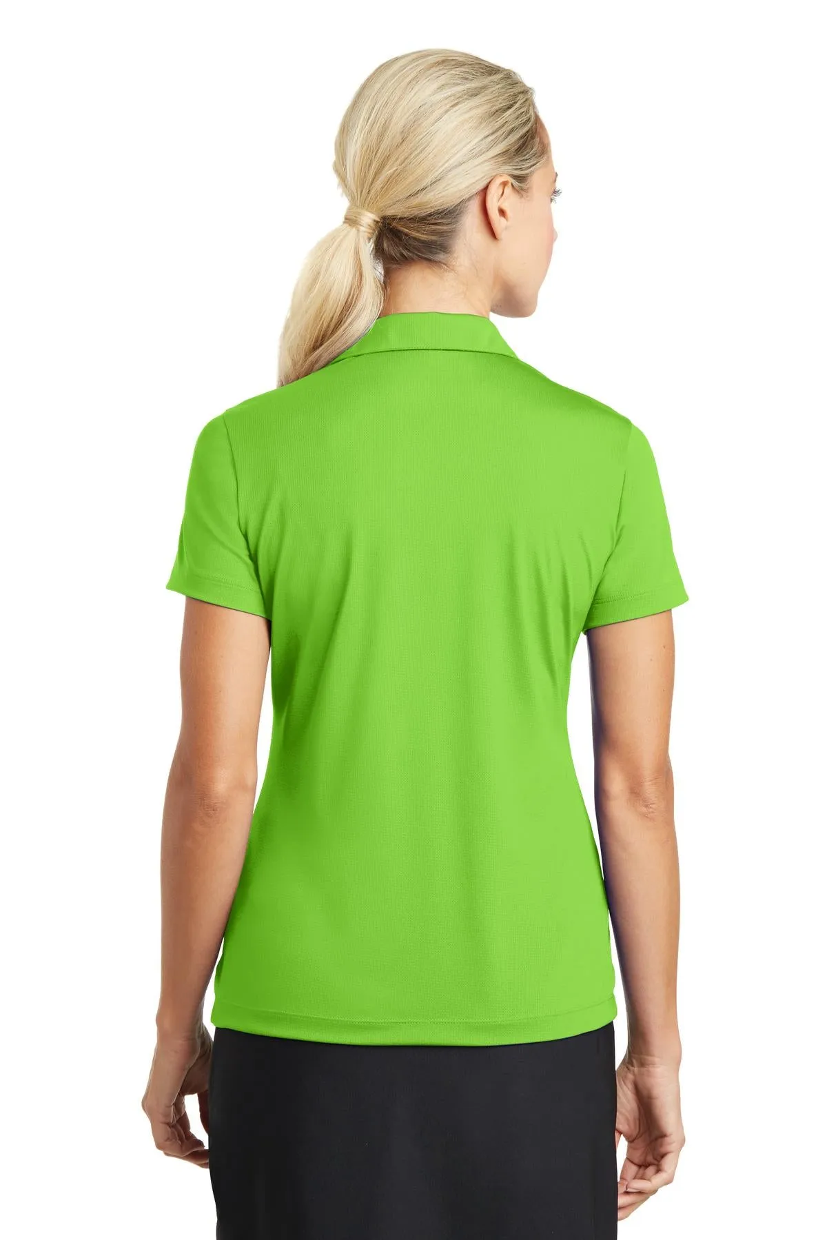 Nike Ladies Dri-FIT Vertical Mesh Polo. 637165