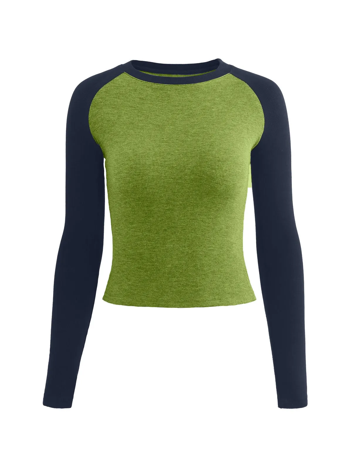 Raglan Sleeve Grunge Trendy Wing Print Crop Top